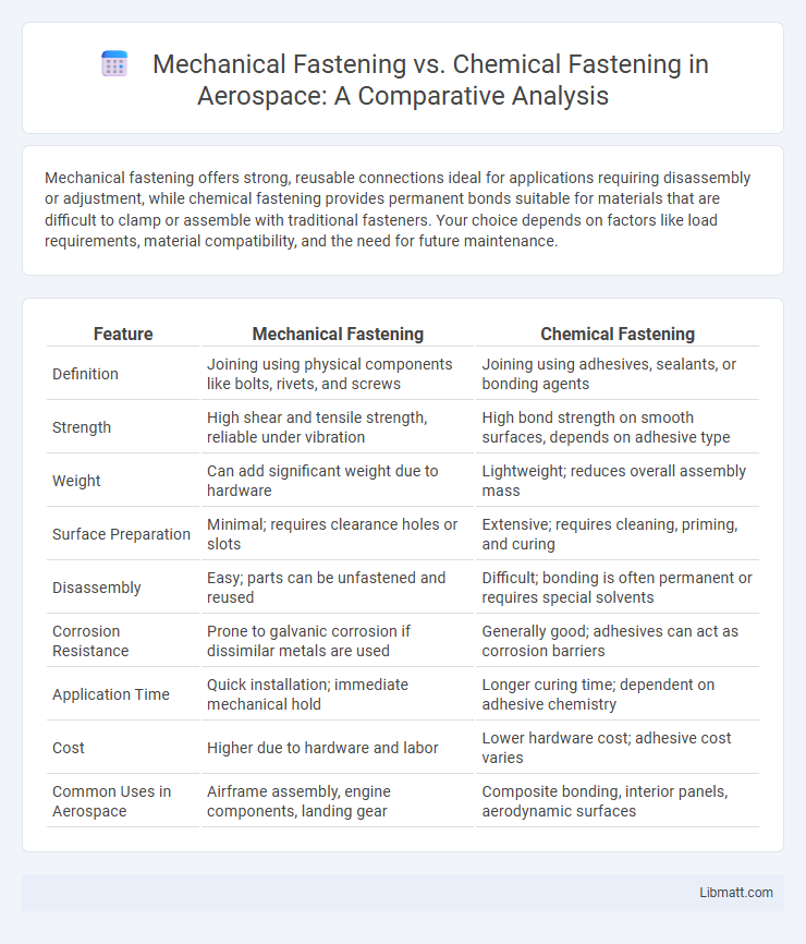 Mechanical Fastening vs. Chemical Fastening in Aerospace: A Comparative Analysis