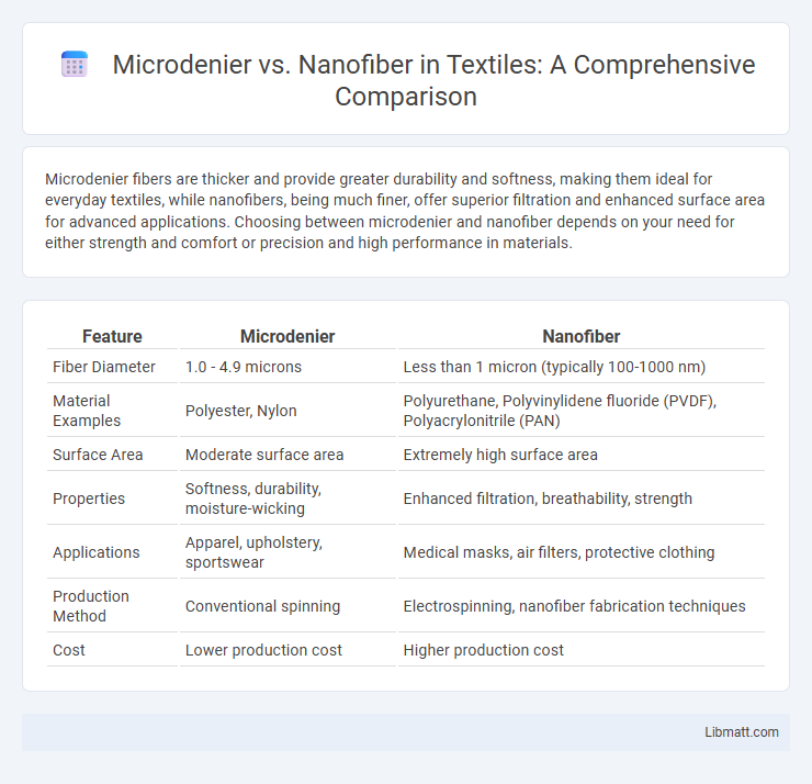 Microdenier vs. Nanofiber in Textiles: A Comprehensive Comparison