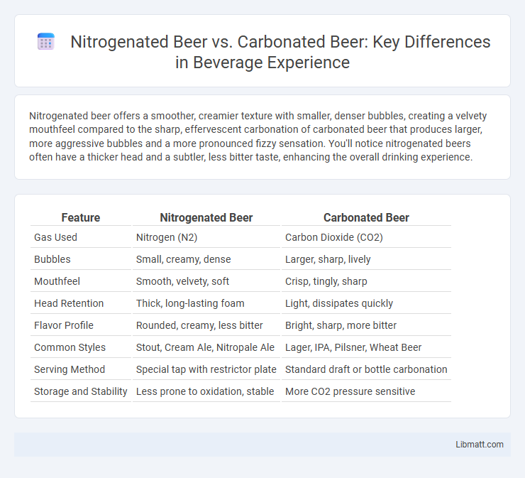Nitrogenated Beer vs. Carbonated Beer: Key Differences in Beverage Experience