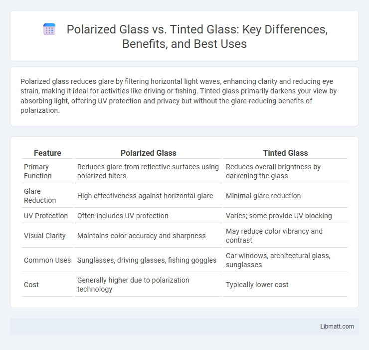 Polarized Glass vs. Tinted Glass: Key Differences, Benefits, and Best Uses