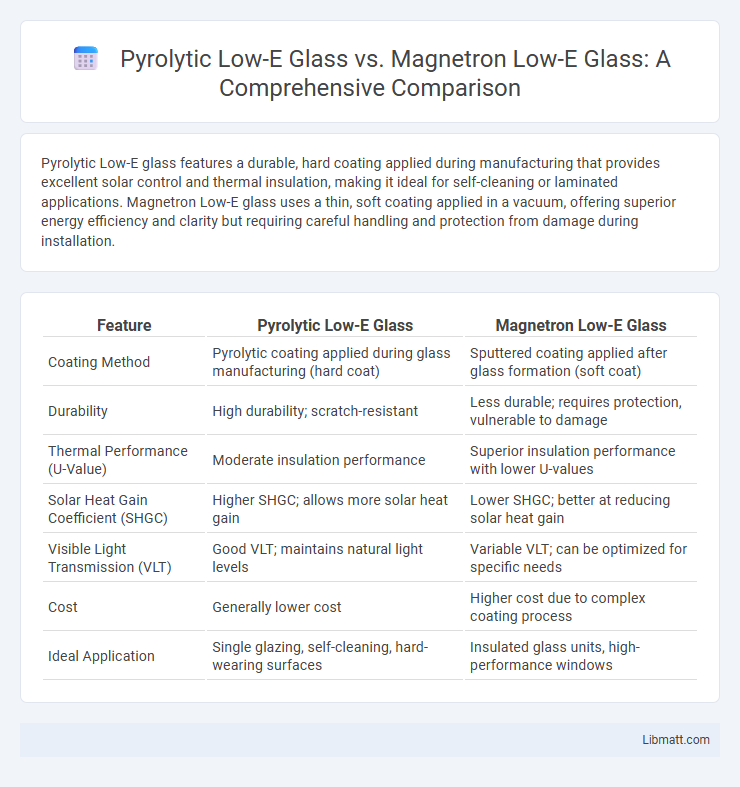 Pyrolytic Low-E Glass vs. Magnetron Low-E Glass: A Comprehensive Comparison