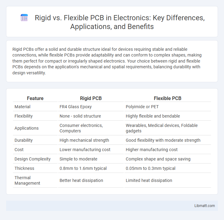 Rigid vs. Flexible PCB in Electronics: Key Differences, Applications, and Benefits