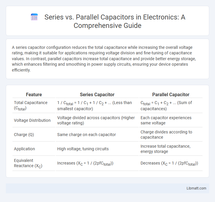 Series vs. Parallel Capacitors in Electronics: A Comprehensive Guide