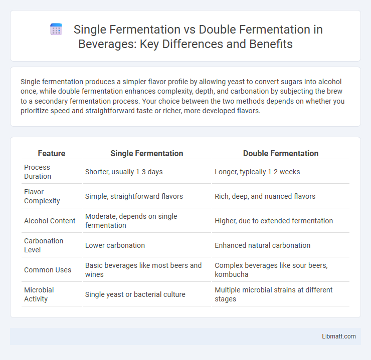Single Fermentation vs Double Fermentation in Beverages: Key Differences and Benefits