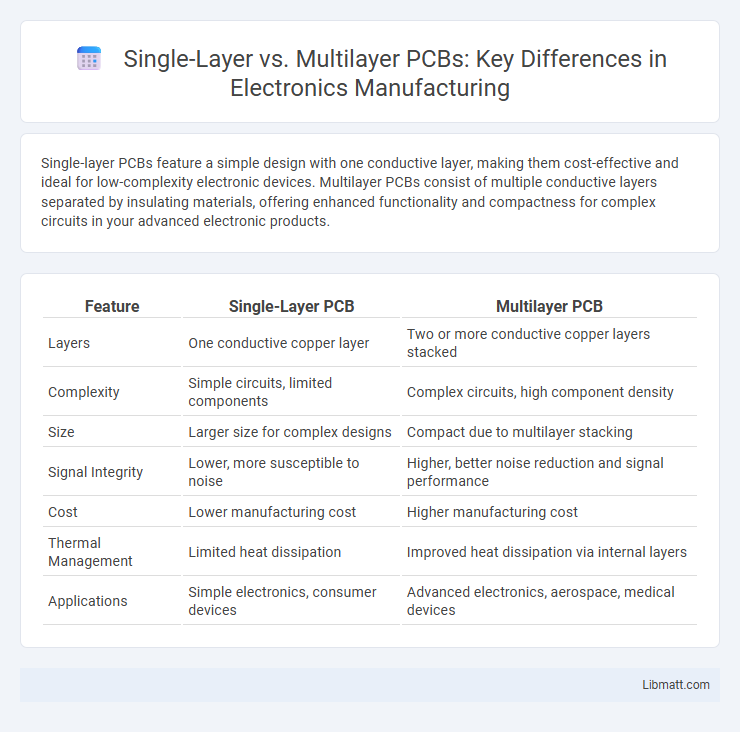 Single-Layer vs. Multilayer PCBs: Key Differences in Electronics Manufacturing