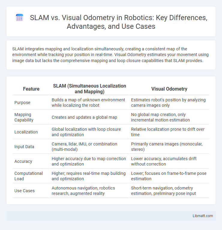 SLAM vs. Visual Odometry in Robotics: Key Differences, Advantages, and Use Cases