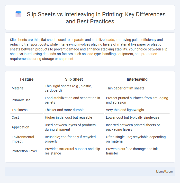 Slip Sheets vs Interleaving in Printing: Key Differences and Best Practices