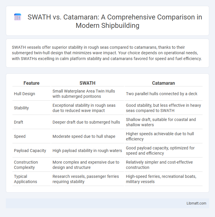 SWATH vs. Catamaran: A Comprehensive Comparison in Modern Shipbuilding
