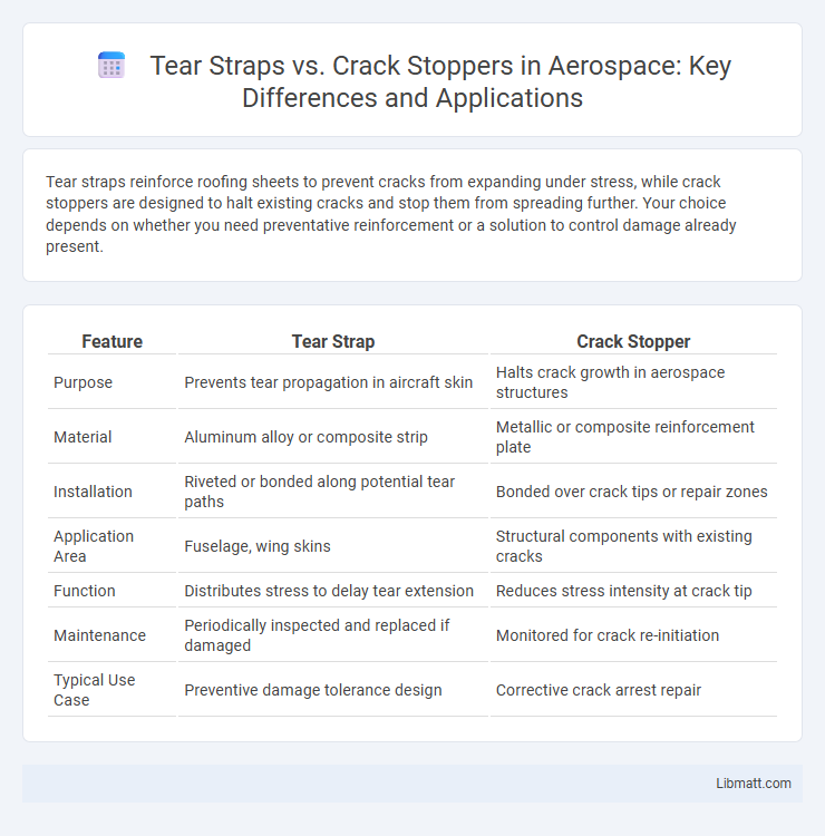 Tear Straps vs. Crack Stoppers in Aerospace: Key Differences and Applications