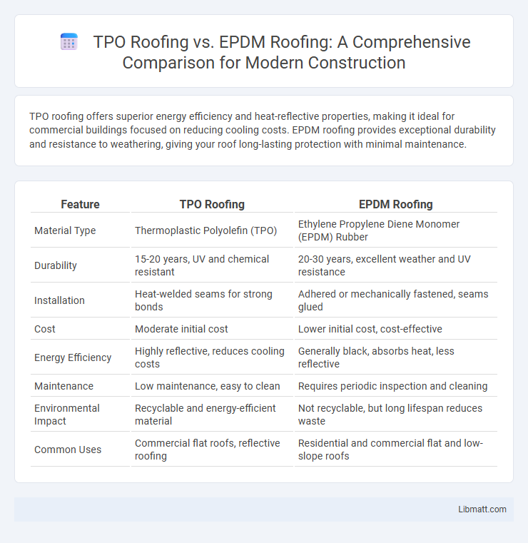 TPO Roofing vs. EPDM Roofing: A Comprehensive Comparison for Modern Construction
