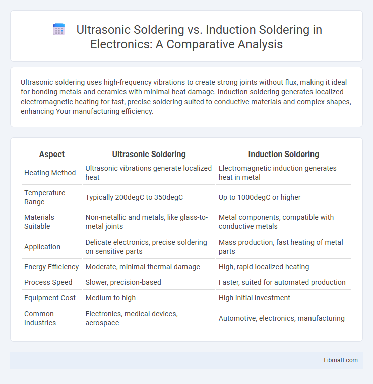 Ultrasonic Soldering vs. Induction Soldering in Electronics: A Comparative Analysis