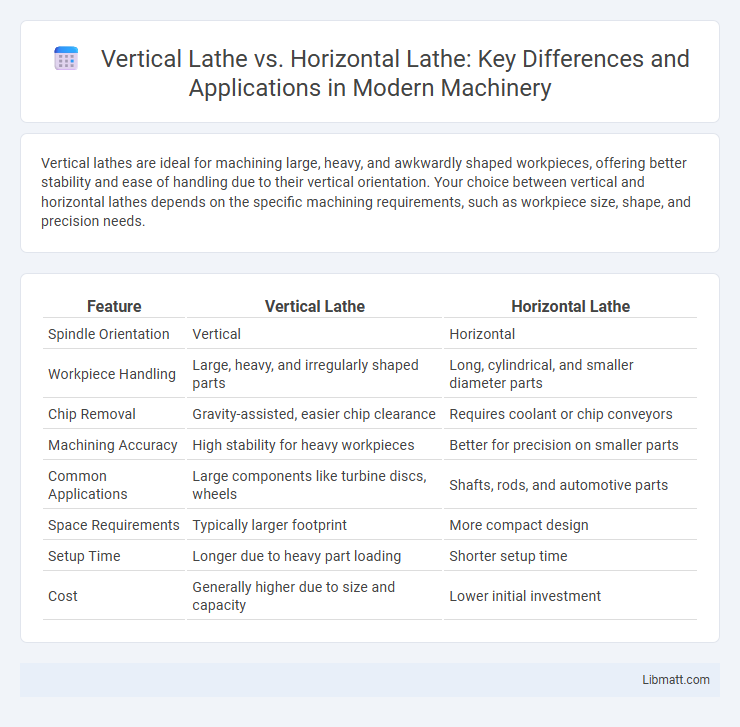 Vertical Lathe vs. Horizontal Lathe: Key Differences and Applications in Modern Machinery