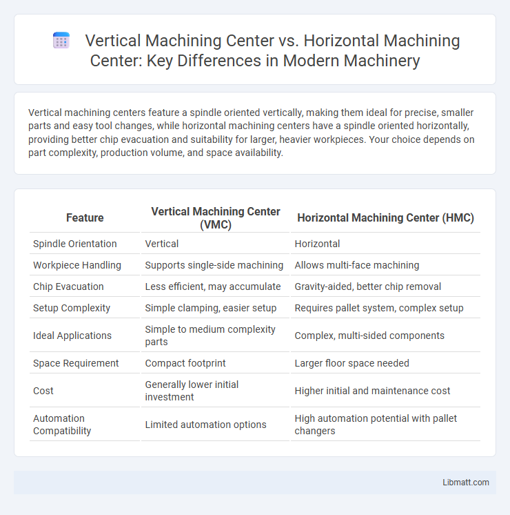 Vertical Machining Center vs. Horizontal Machining Center: Key Differences in Modern Machinery