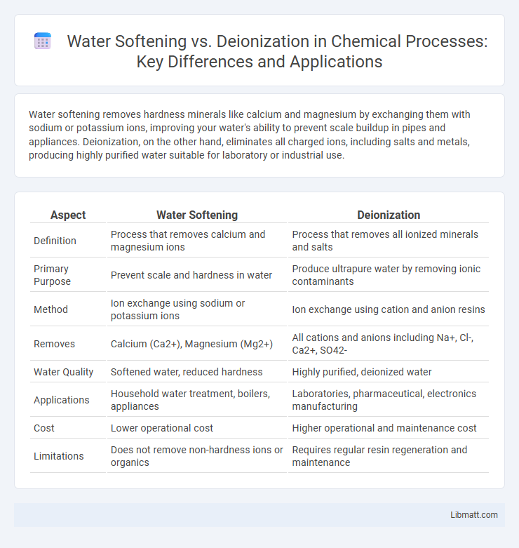 Water Softening vs. Deionization in Chemical Processes: Key Differences and Applications