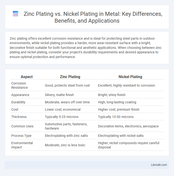 Zinc Plating vs. Nickel Plating in Metal: Key Differences, Benefits, and Applications